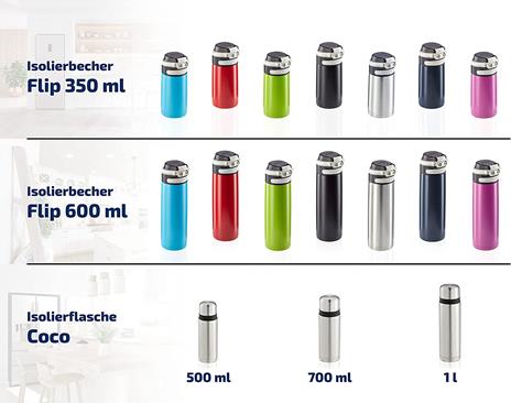 Borraccia Thermos Coco Leifheit 28519 0.5 L Acciaio Inossidabile - 3