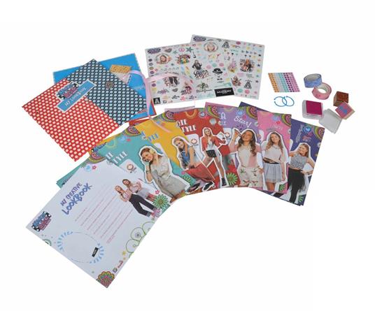 Maggia e Bianca. Fashion Friends. Creative Lookbook Con Sticker, 100 Gemme, 2 Timbrini e 2 Nastri - 7