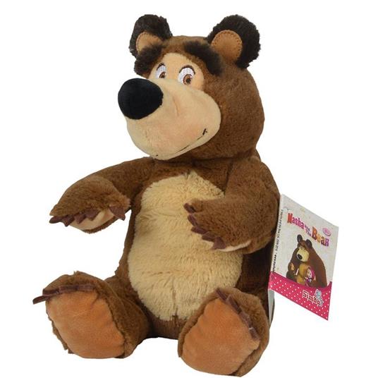 Masha e Orso Peluche Orso Altezza 20 cm in Tessuto Giocattolo per Bambini - 3