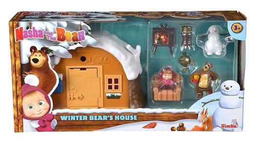 Masha E Orso. Playset Casa Inverno Con Accessori - 18