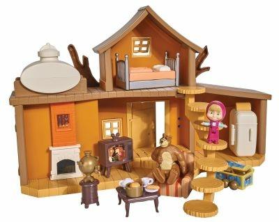 Masha Playset, la Grande Casa di Orso, inclusi Masha e Orso ed accessori - 8