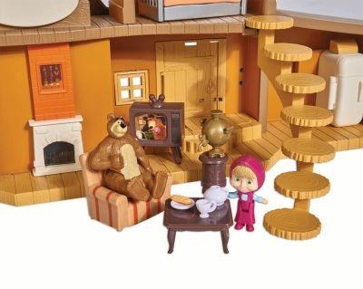 Masha Playset, la Grande Casa di Orso, inclusi Masha e Orso ed accessori - 10