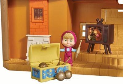 Masha Playset, la Grande Casa di Orso, inclusi Masha e Orso ed accessori - 11