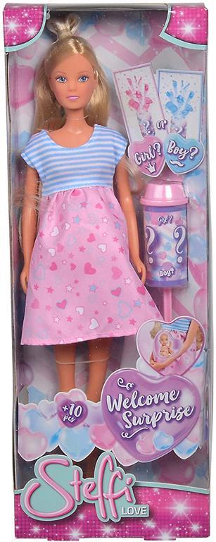 Simba Steffi Love Welcome Surprise Family Doll Set 105733426 – Pregnant Steffi, Kevin, Evi & Baby With Cradle, Stroller & Bath - View #7