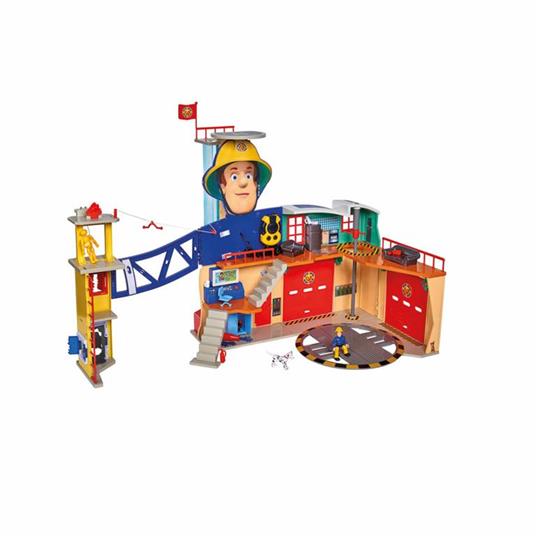 Sam Il Pompiere: Mega Quartier Generale Incluso Personaggio Sam - Simba  Toys - Cartoons - Giocattoli