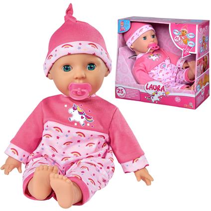 Bambola Laura Solletico cm 38 con 25 suoni