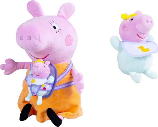 Peppa Pig Mamma Pig Con Baby Evie 33 Cm