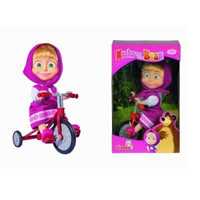 Giocattolo Masha e Orso. Bambola Masha con Triciclo Originale Simba Toys