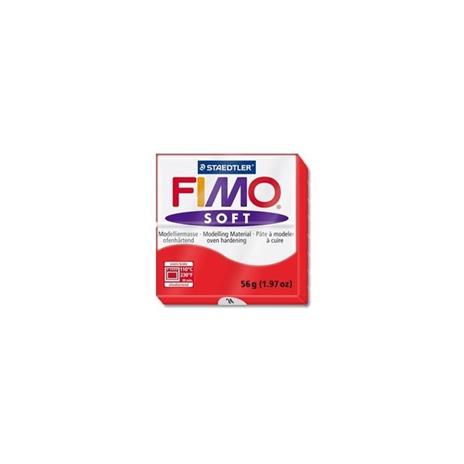Panetto Fimo 56gr rosso indiano - 2