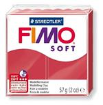 Panetto fimo soft 57 grammi rosso ciliegia 26