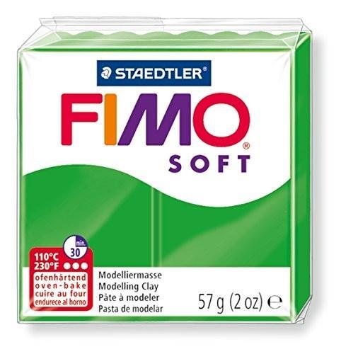 Panetto fimo soft 57 grammi verde tropicale 53