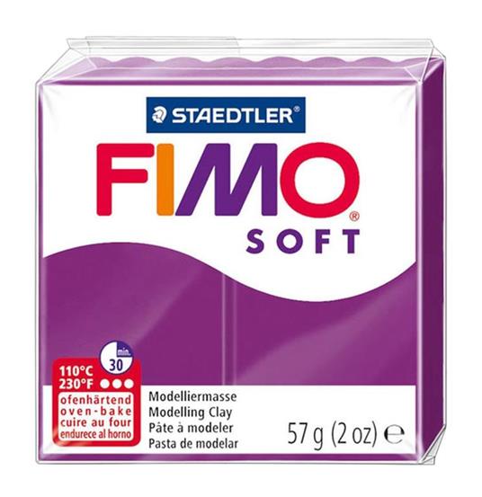 Panetto Fimo soft Porpora - 2