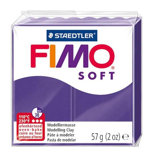 Panetto Fimo soft Prugna - 2