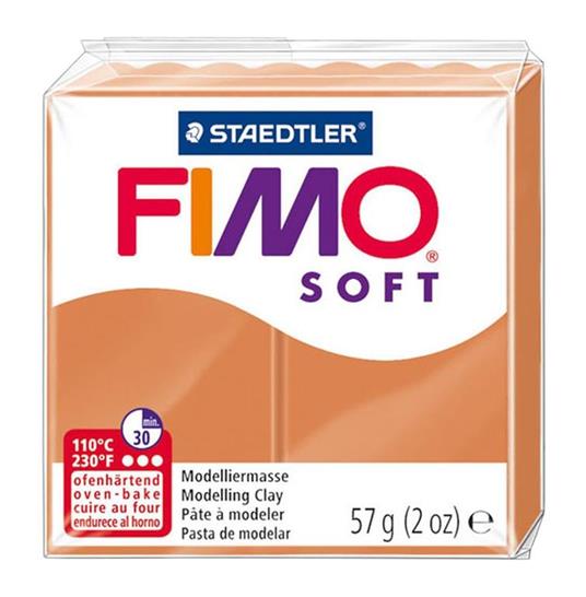 Panetto Fimo soft Cognac