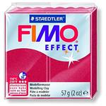 Fimo Effect Rosso Rubino Metal 57g Pasta Modellabile Hobby Scuola Arte Decoupage