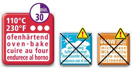 Fimo Effect Oro Metallic 57g Pasta Modellabile Hobby Scuola Arte Decoupage - 9