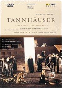 Richard Wagner. Tannhauser (DVD) - DVD di Richard Wagner,René Kollo,Waltraud Meier,Bernd Weikl,Nadine Secunde,Zubin Mehta