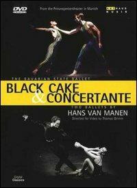 Black Cake & Concertante. Hans van Manen (DVD) - DVD di Frank Martin
