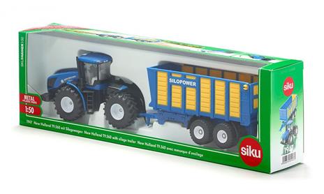Die Cast trattore New Holland + carro - 3