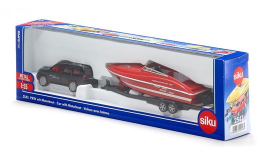 Die Cast auto con motoscafo (2543) - 4