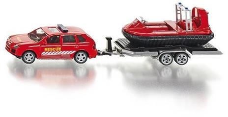 Die Cast Auto con Rimorchio Hovercraft (2549) - 2