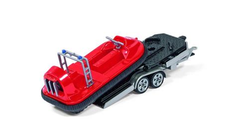 Die Cast Auto con Rimorchio Hovercraft (2549) - 4