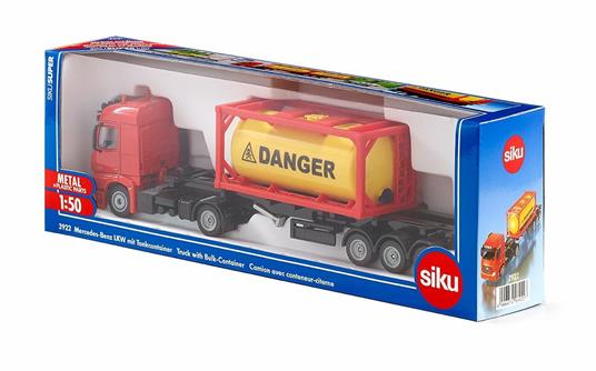 Macchinina D/C Camion Mercedes Benz Cont Cist 1:50 Siku - 4