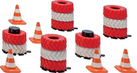 Accessori Pista Birilli e Gomme (6854)