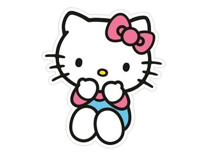 Sanrio Cuscino Hello Kitty Blue Pants 36 Cm Herding