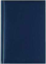 Alpha Edition - Agenda Giornaliera Monocromo 2025, Formato Grande 15x21 cm, Blue, 352 pagine