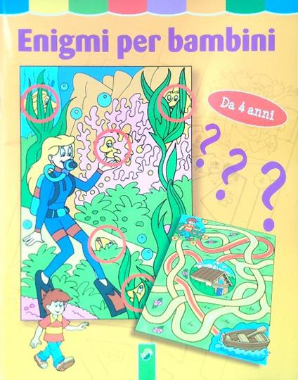 Enigmi per bambini. Da 4 anni - copertina