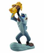 Disney Re Leone figures. Rafiki con Simba Cucciolo