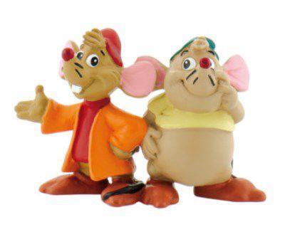 Disney Cenerentola figures. Gas e Giack - 2