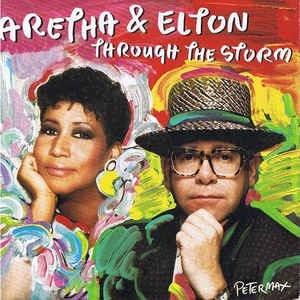 Through The Storm - Vinile 7'' di Aretha Franklin,Elton John