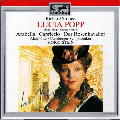 Strauss-Lucia Pop Sings - CD Audio di Lucia Popp