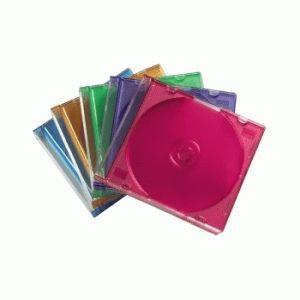 Hama CD Slim Box Pack of 25, Coloured 1 dischi Multicolore - 2