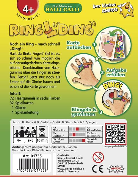 Amigo RinglDing 10 min Gioco da tavolo Abilità motoria fine (destrezza) - 2