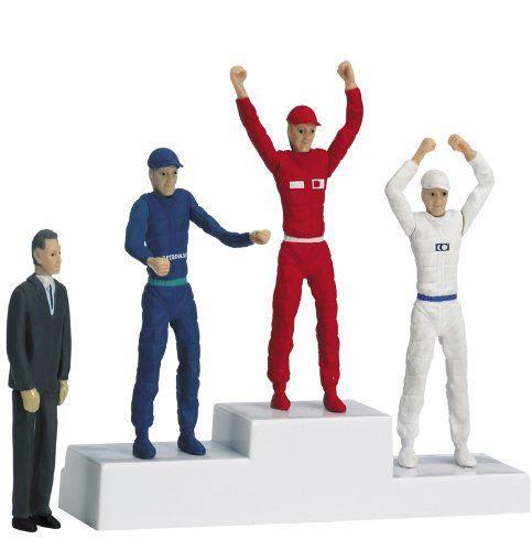 Figurine Edifici 1:24 / 1:32. Winner's Rostrum eith Set of Figures
