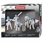 Carrera Slot Set Of Figures, Mechanics, Silver