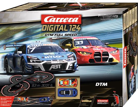 Carrera: Dtm Full Speed Set 1.24