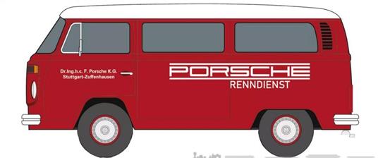 Carrera: Vw Bus T2B Porsche Renndienst Cars Evolution 1.32