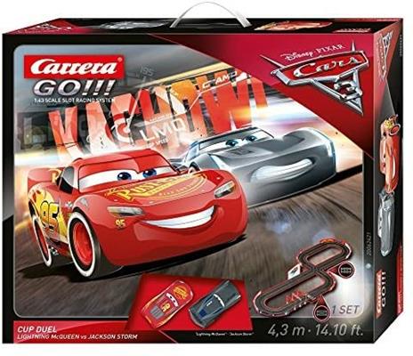Pista elettrica cars 3 cup duel - 3