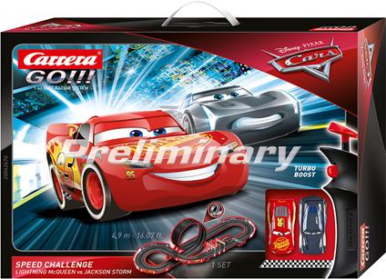 Carrera Slot. Disney Cars 3. Speed Challenge Go!!! Sets