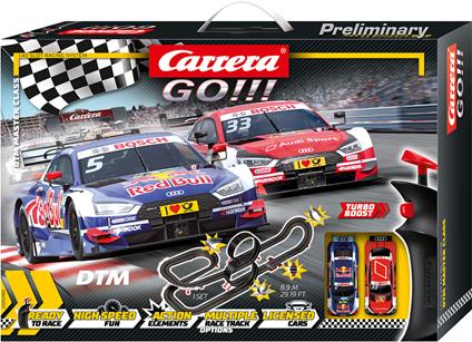 Carrera Slot. Dtm Master Class Go!!! Sets