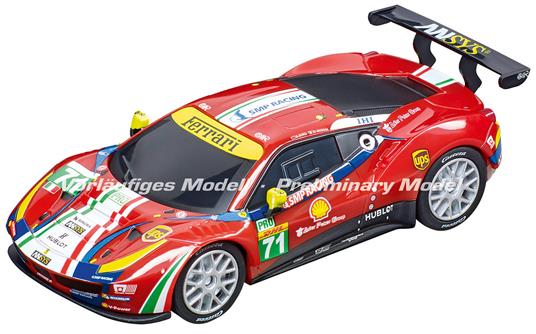 Red Carrera Go Carrera Slot. Ferrari 488 Gte Af Corse, No. 71