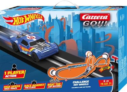 Carrera: Challenge - Hot Wheels 6M - Pista Con Una Sola Corsia