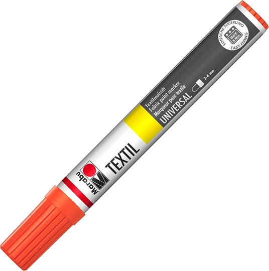 Marabu marker "pittore tessile" disegnato 2-4 mm Arancione