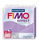 Panetto fimo lilla perlato effect