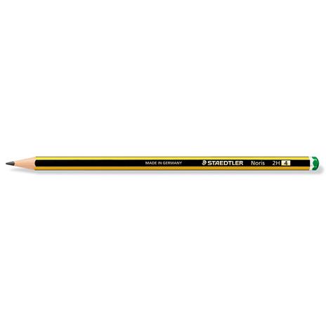 2 matite grafite esagonali Noris 4 - 2H - 2