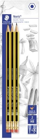 2 matite grafite esagonali Noris 0 - 2B - Staedtler - Cartoleria e scuola